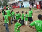 Hope for poor and sick - community cleaning of Nairobi 3